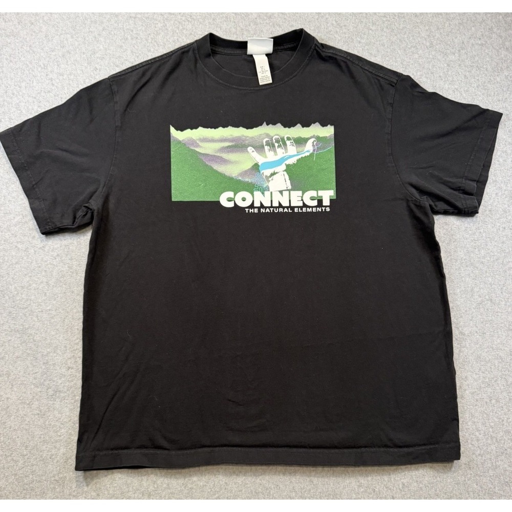H&M T-Shirt Connect The Natural Elements Men's Size Large